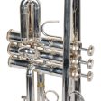 Vincent Bach Stradivarius Model 37 Silver Trumpet Hot on Sale