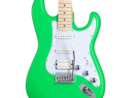 Kramer Focus VT-211S Electric Guitar in Neon Green For Cheap