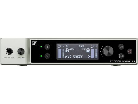 Sennheiser EW-DX EM 2 Dante Wireless Receiver - Q1-9 Band For Sale