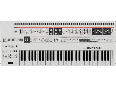 UDO Audio Super 8 Polyphonic 16-Voice Bi-Timbral Analog-Hybrid Performance Synthesizer Online now