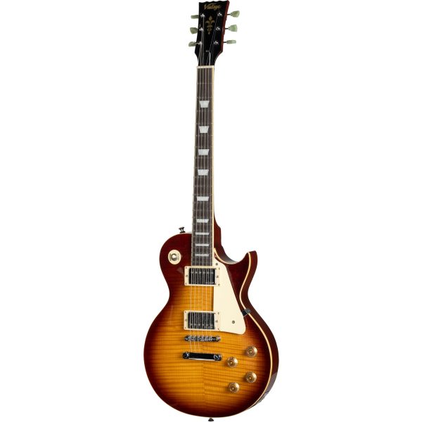 Vintage V100 Les Paul Style Electric Guitar - Sunburst For Cheap