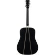 Martin D-35 Johnny Cash Acoustic Guitar - Black For Cheap