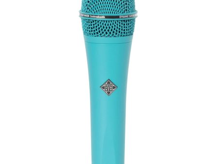 Telefunken M80 Supercardioid Dynamic Handheld Vocal Microphone, Turquoise Fashion