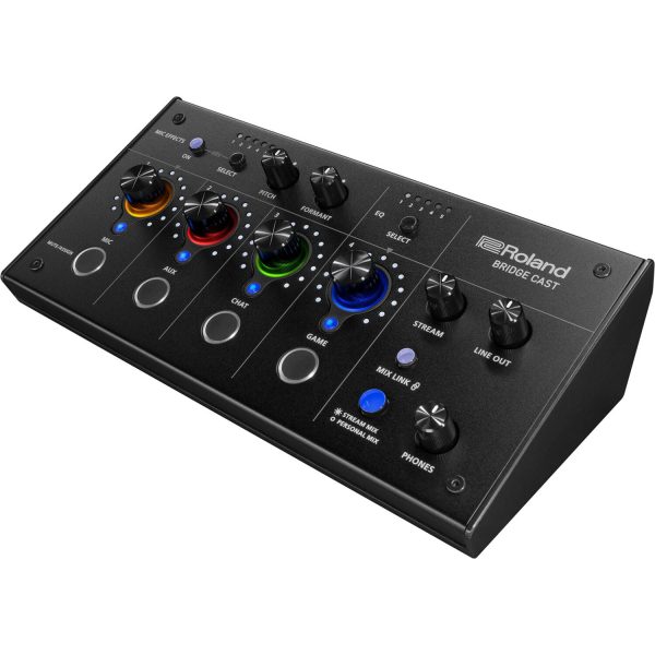 Roland BRIDGE CAST Dual-Bus Streaming Gaming Mixer Online Hot Sale