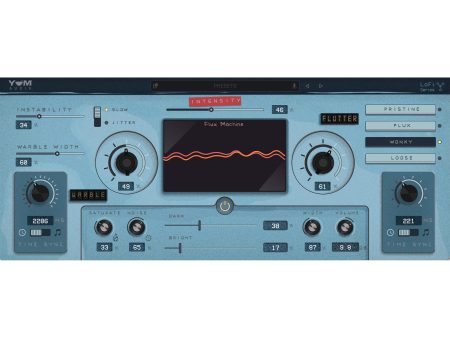 Yum Audio LoFi Flux Machine - Tape Warble & Flutter Engine Online Hot Sale