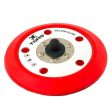 Chemical Guys TORQ R5 Dual-Action Red Backing Plate w Hyper Flex Technology - 6in Cheap