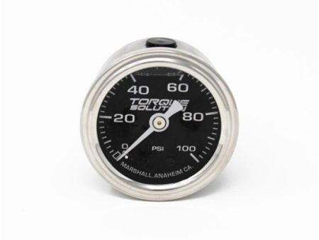 Torque Solution Fuel Pressure Gauge: 100 PSI 1 8 NPT Cheap