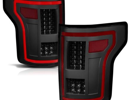 ANZO 15-17 Ford F-150 LED Taillights - Smoke For Cheap