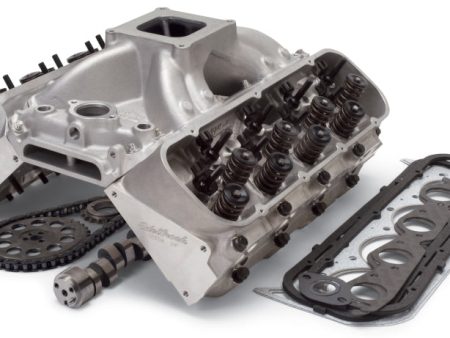 Edelbrock Power Pkg Top End Kit SBC 363 Hp Online now